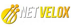 Logotipo da Net Velox, internet fibra óptica
